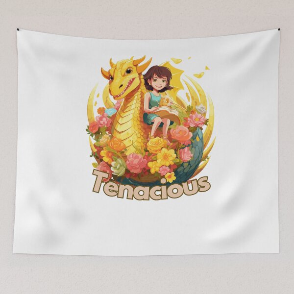 Item preview, Tenacious Dragon designed and sold by CozyCanvasCrew.