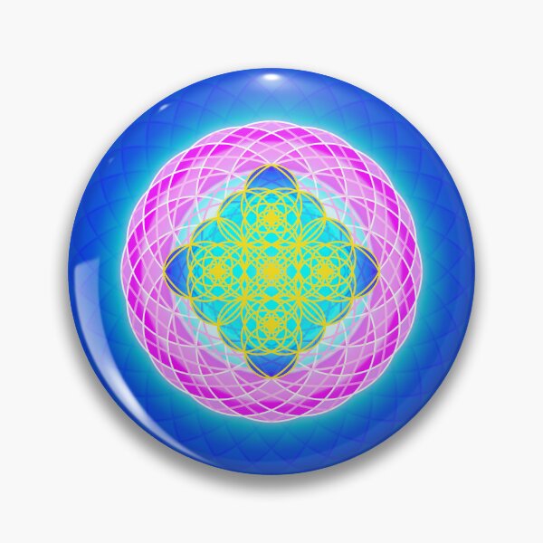 Item preview, Krysthl Spiral Quad Mandala designed and sold by The Regulated  Alchemist.