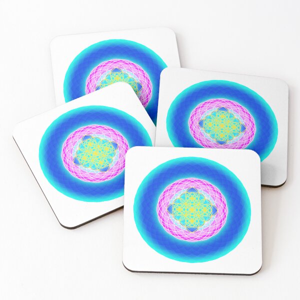Item preview, Krysthl Spiral Quad Mandala designed and sold by The Regulated Alchemist.
