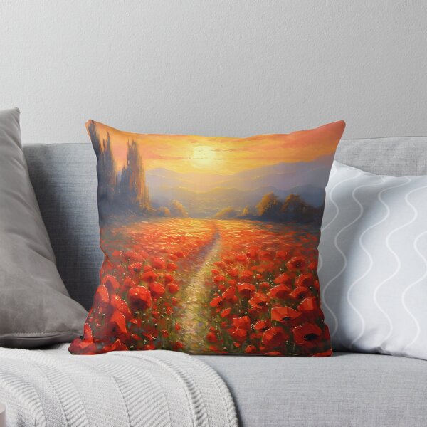 Item preview, Remembrance Day - Poppy Field with Poppy Flowers  designed and sold by farhanhafeez.