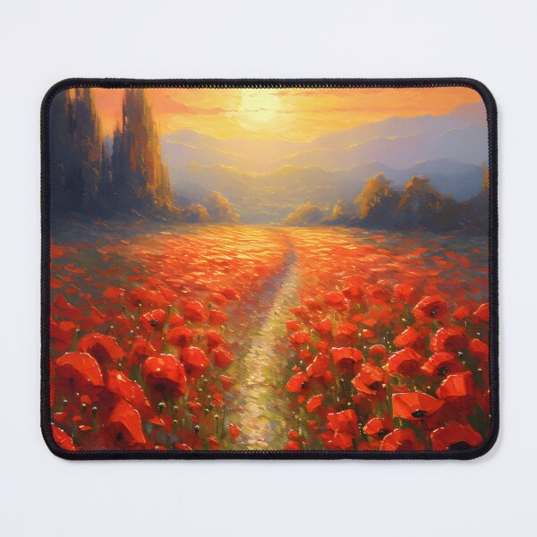Item preview, Remembrance Day - Poppy Field with Poppy Flowers  designed and sold by farhanhafeez.