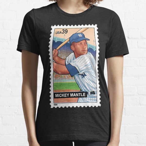 Mickey Mantle Postage Stamp, 39 Cents US Postage Stamp, Baseball Postage Stamp, Mickey Mantle Essential T-Shirt | Redbubble