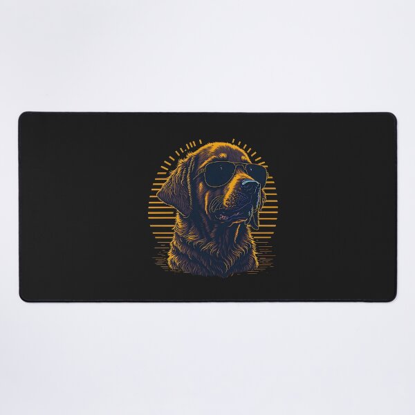 Item preview, golden retriever wearing sunglasses designed and sold by Fatkid11.