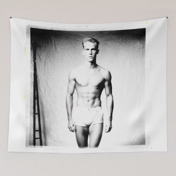 Item preview, Handsome Young Vintage Sportsman designed and sold by Igor Zeiger.