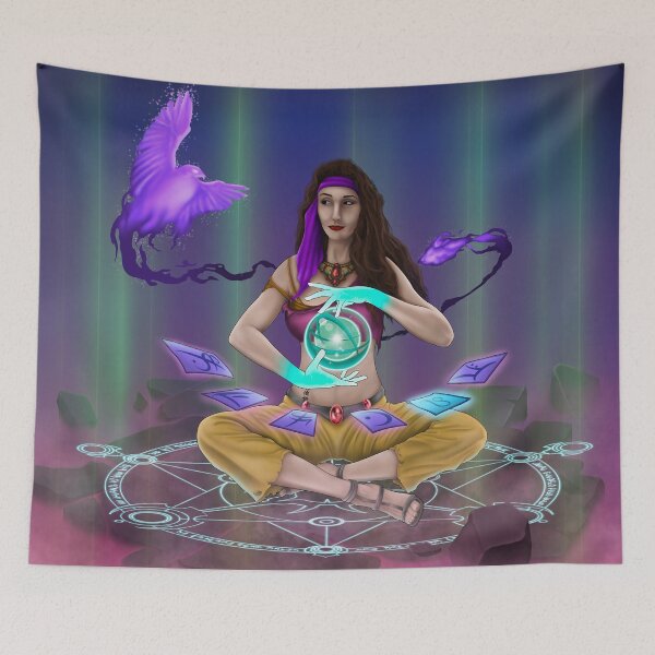 Item preview, Lydia the Fortune Teller designed and sold by SeshbrowArt.