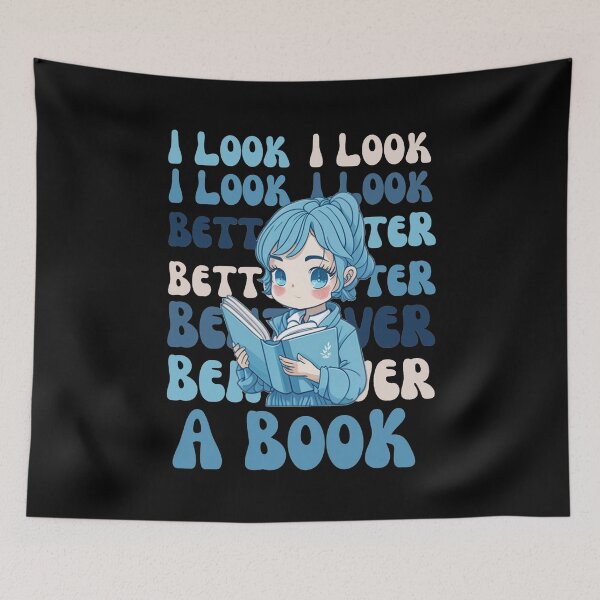 Item preview, I Look Better Bent Over a Book designed and sold by YrtemmyS.