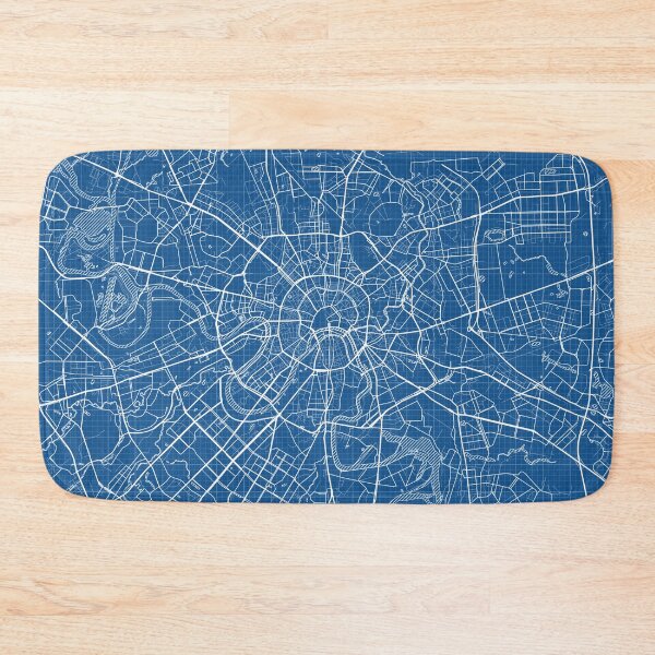 Item preview, Moscow City Map of Russia - Blueprint designed and sold by deMAP.