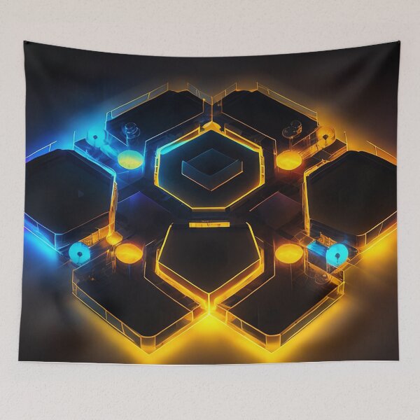 Item preview, Neon Light Poly! designed and sold by seunghus.
