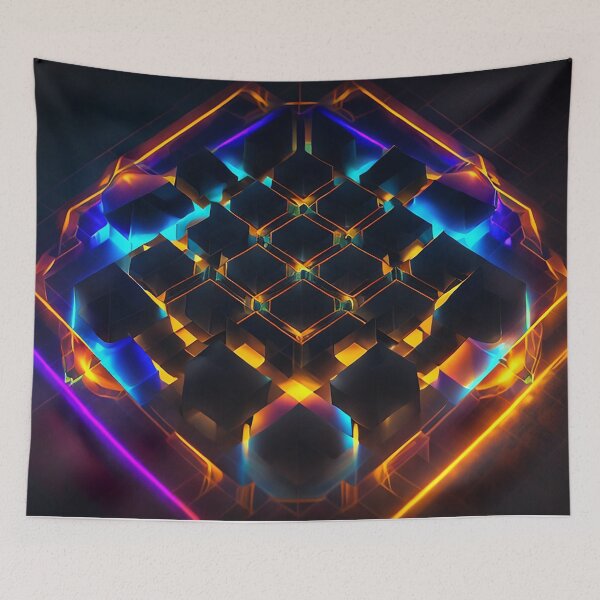 Item preview, Neon Light Poly! designed and sold by seunghus.