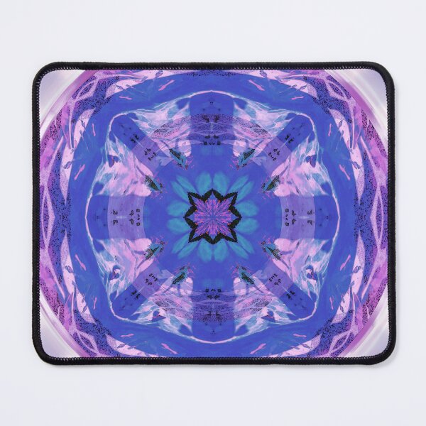 Item preview, Flower Mandala Design Circle Energy Color Wheel Purple Violet Cross designed and sold by InfinityDsigns.