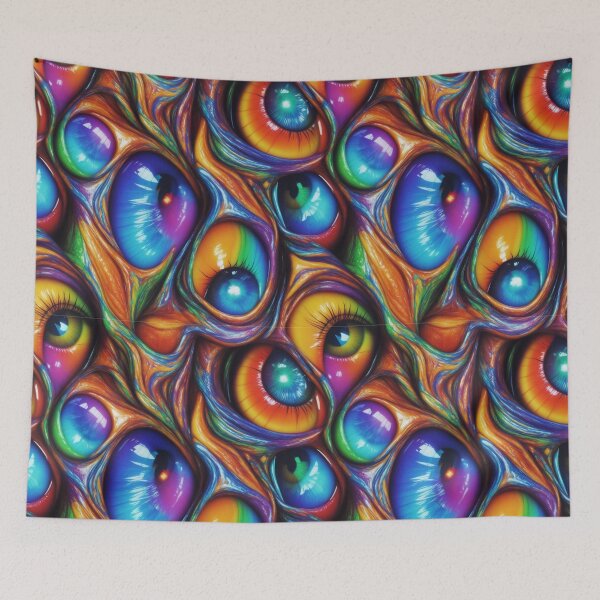Item preview, Abstract eyes pattern designed and sold by Rothnaric.