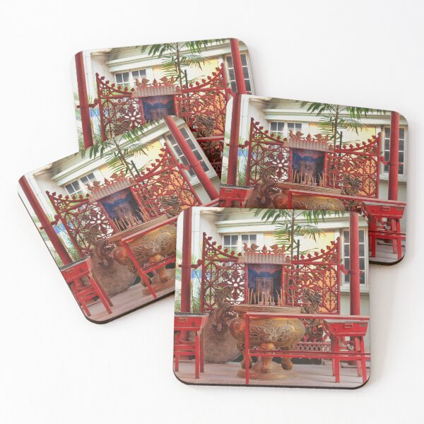 Item preview, Chinese Temple in Kuala Lumpur. designed and sold by Howard  Boyd.