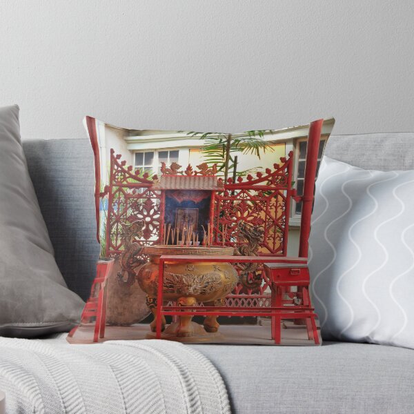 Item preview, Chinese Temple in Kuala Lumpur. designed and sold by Howard  Boyd.