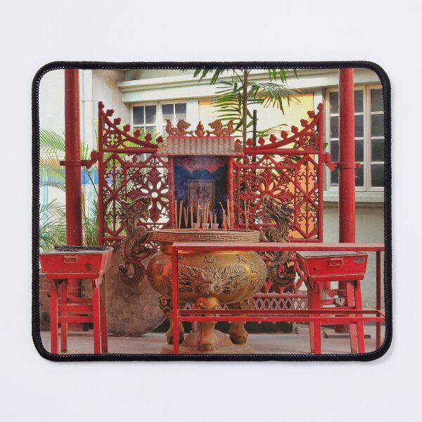 Item preview, Chinese Temple in Kuala Lumpur. designed and sold by Howard  Boyd.