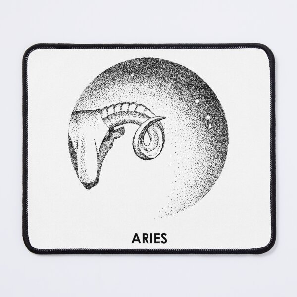 Item preview, Aries dot work art designed and sold by Julianum.