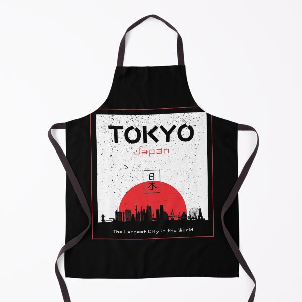 Item preview, "Tokyo Noir: Black White Red Modern Japan Style" designed and sold by PRINT SCAPE.