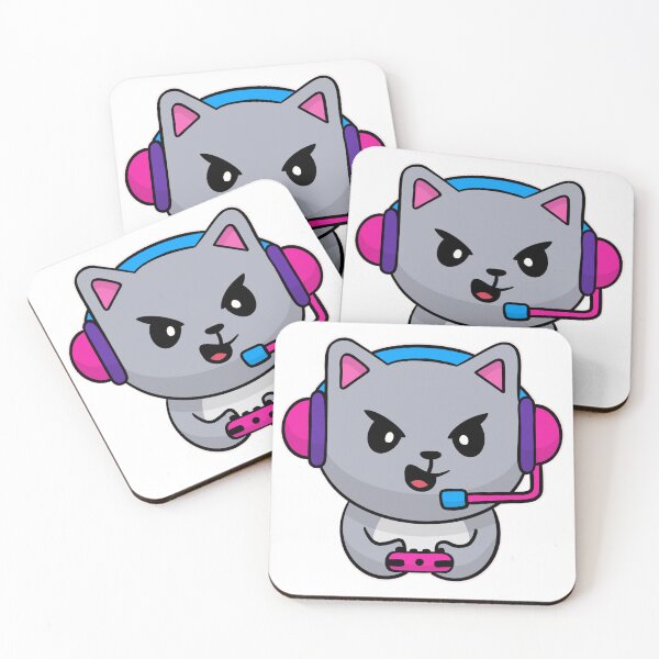 Item preview, gamer cat designed and sold by FloooKii.