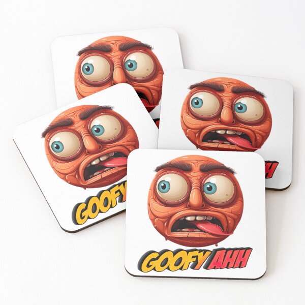 Item preview, Goofy Ahh Pictures funny emoji with long tongue designed and sold by ZINETIC.