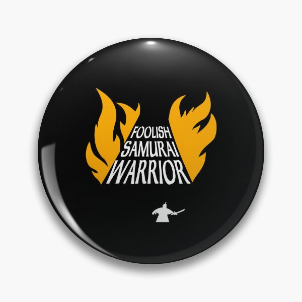 Item preview, Foolish Samurai Warrior designed and sold by HezekiahMainPr.