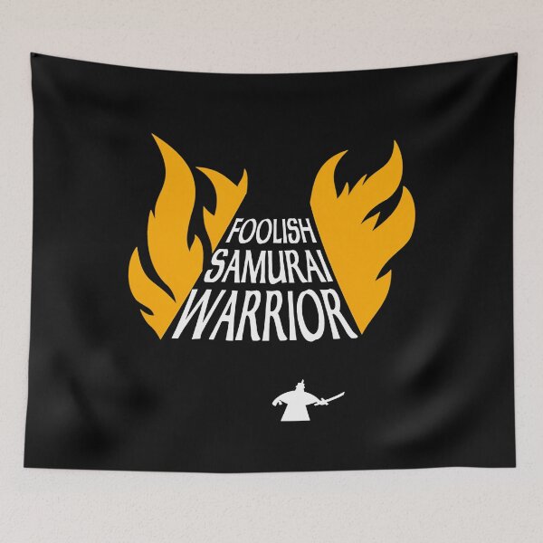 Item preview, Foolish Samurai Warrior designed and sold by HezekiahMainPr.