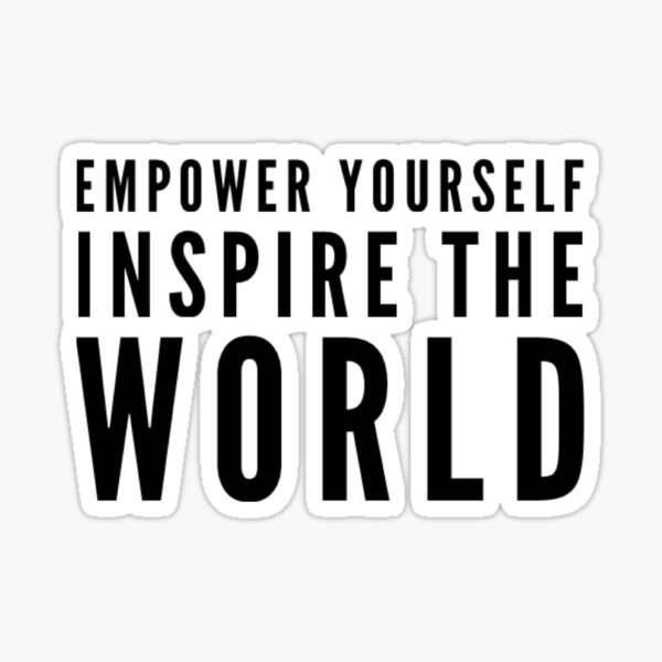 Artikel-Vorschau von Motiviere dich selbst. Inspiriere die Welt, designt und verkauft von The  Lifers.
