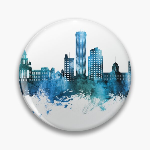 Item preview, Springfield Illinois Skyline designed and sold by ArtPrints.