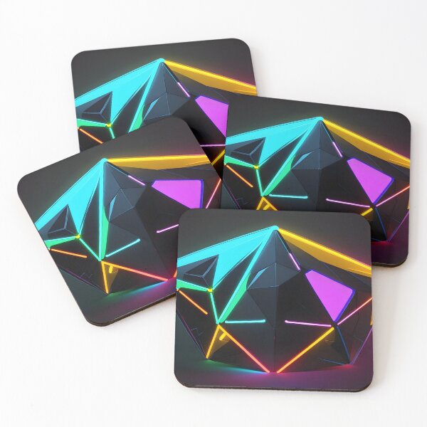 Item preview, Neon Light Poly! designed and sold by seunghus.