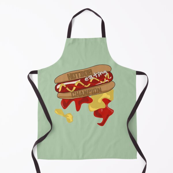 Item preview, The Ultimate Hotdog Eating Champion - Deliciously Messy Design designed and sold by Fun Funky Designs.