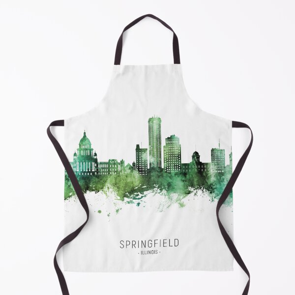 Item preview, Springfield Illinois Skyline designed and sold by ArtPrints.