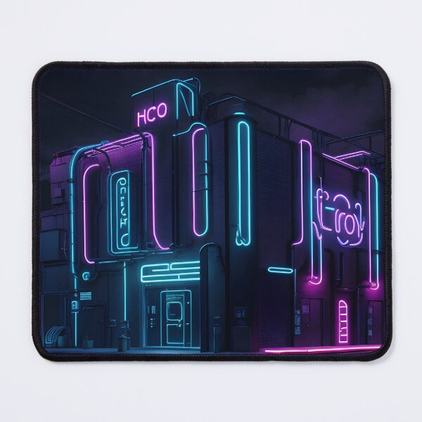 Item preview, Neon Light Modern City! designed and sold by seunghus.