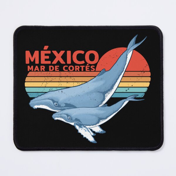 Item preview, Humpback whales Mexico designed and sold by NicGrayGraphic.
