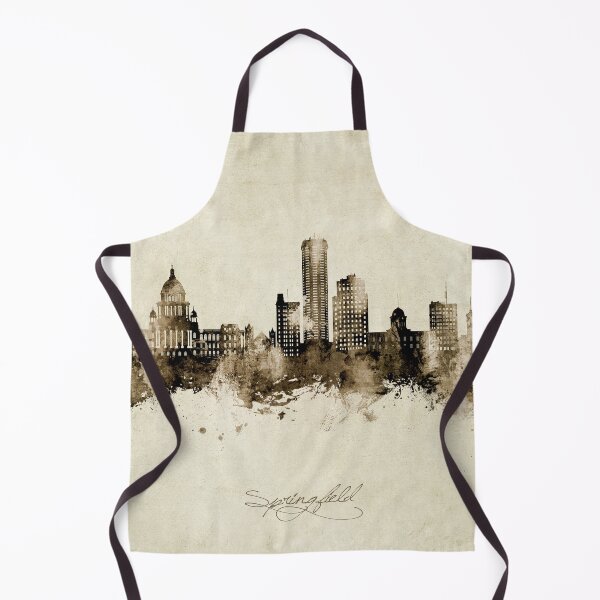 Item preview, Springfield Illinois Skyline designed and sold by ArtPrints.