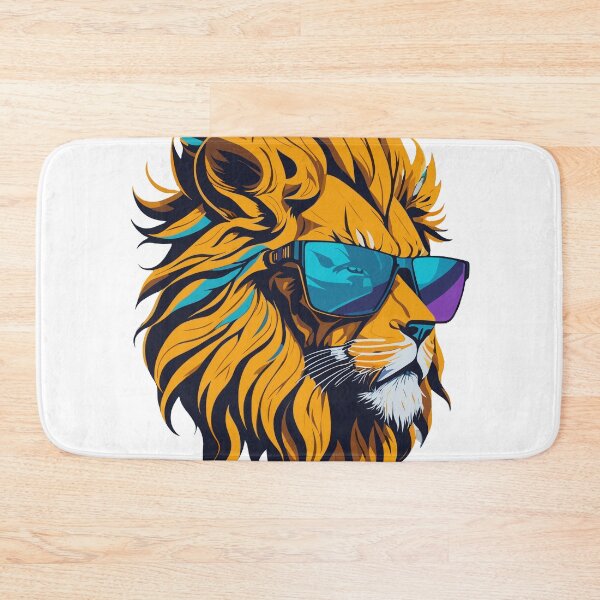 Item preview, Cool Lion with Sunglasses designed and sold by ancient-times.