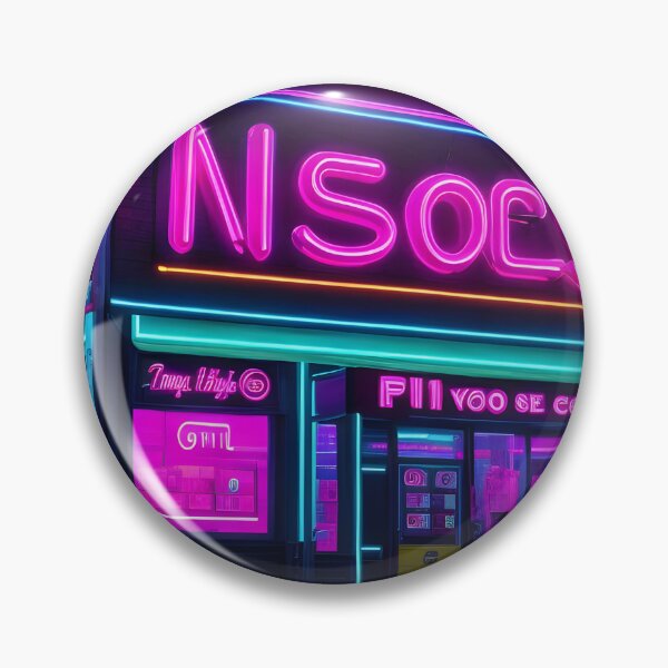 Item preview, Neon Light Modern City! designed and sold by seunghus.