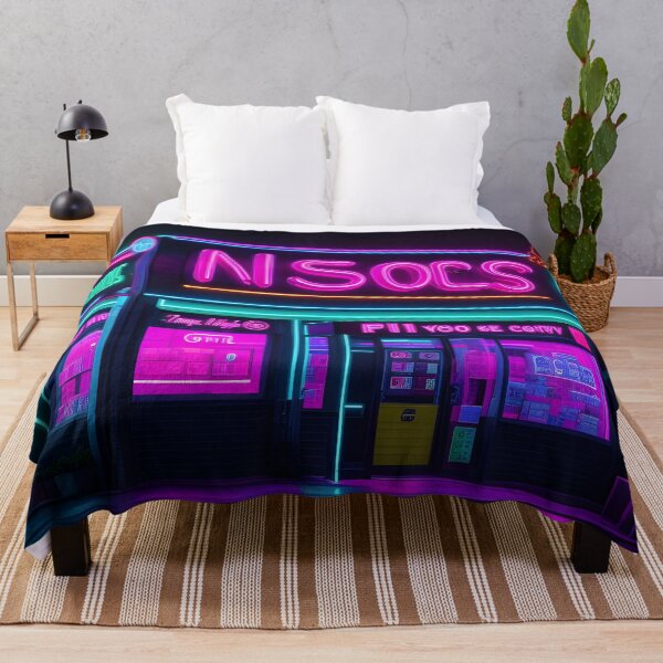 Item preview, Neon Light Modern City! designed and sold by seunghus.