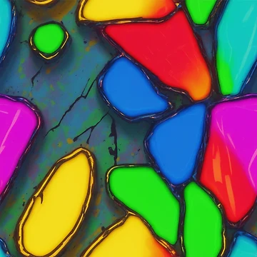 Artwork thumbnail, Retro color pattern by Rothnaric