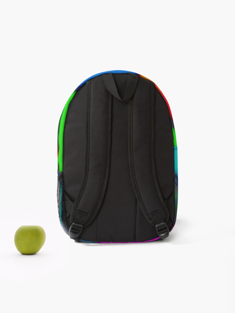 Thumbnail 2 of 3, Backpack, Retro color pattern designed and sold by Rothnaric.