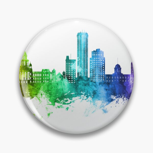 Item preview, Springfield Illinois Skyline designed and sold by ArtPrints.