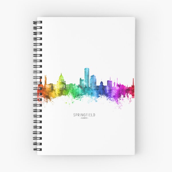 Item preview, Springfield Illinois Skyline designed and sold by ArtPrints.