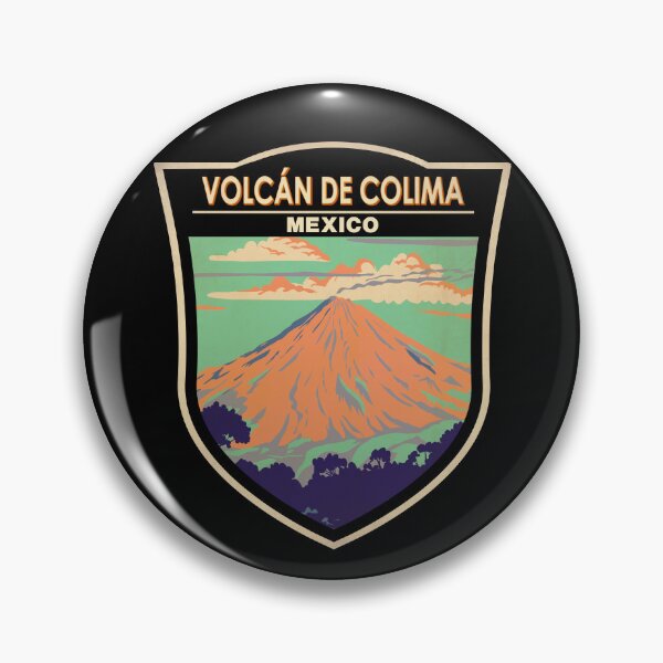Item preview, Insignia Volcán De Colima México designed and sold by KrisSidDesigns.