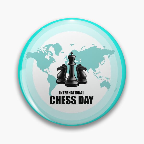 Item preview, International Chess Day - July 20 designed and sold by VimuDS.