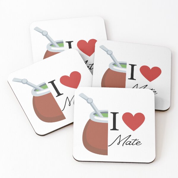 Item preview, I Love Mate | Argentina flag designed and sold by General-Corner.