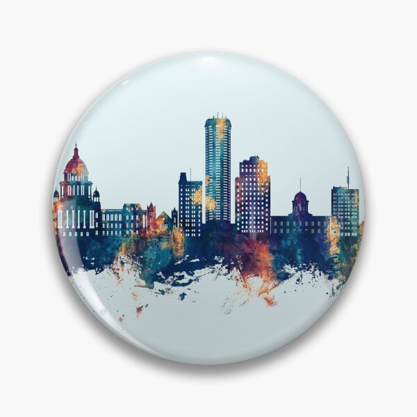 Item preview, Springfield Illinois Skyline designed and sold by ArtPrints.
