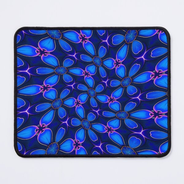Item preview, Deep Blue Flower Pattern designed and sold by Patternflower.