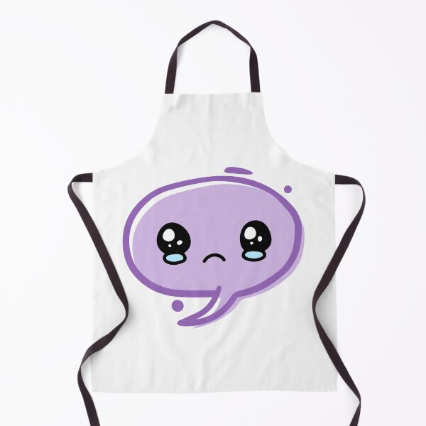 Item preview, Cute Purple Sad Face designed and sold by MooZell.
