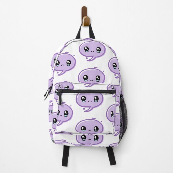 Item preview, Cute Purple Sad Face designed and sold by MooZell.