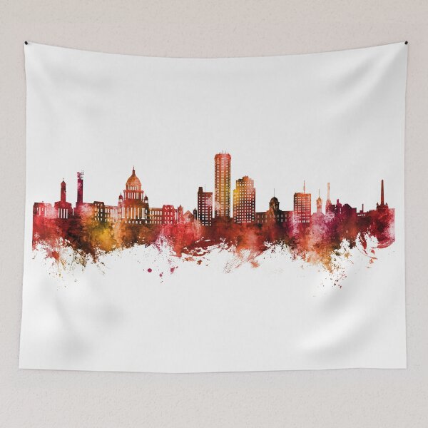 Artikelvorschau, Springfield Illinois Skyline entworfen und verkauft von ArtPrints.