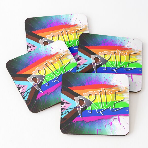 Item preview, Simple Pride Flag LGBT LGBTQ LGBTQIA+ Colorful Rainbow Abstract Illustration Portrait designed and sold by VibesAndVision.