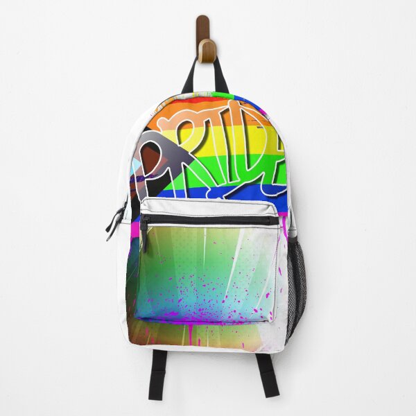 Item preview, Simple Pride Flag LGBT LGBTQ LGBTQIA+ Colorful Rainbow Abstract Illustration Portrait designed and sold by VibesAndVision.