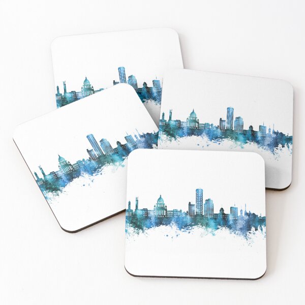 Artikelvorschau, Springfield Illinois Skyline entworfen und verkauft von ArtPrints.